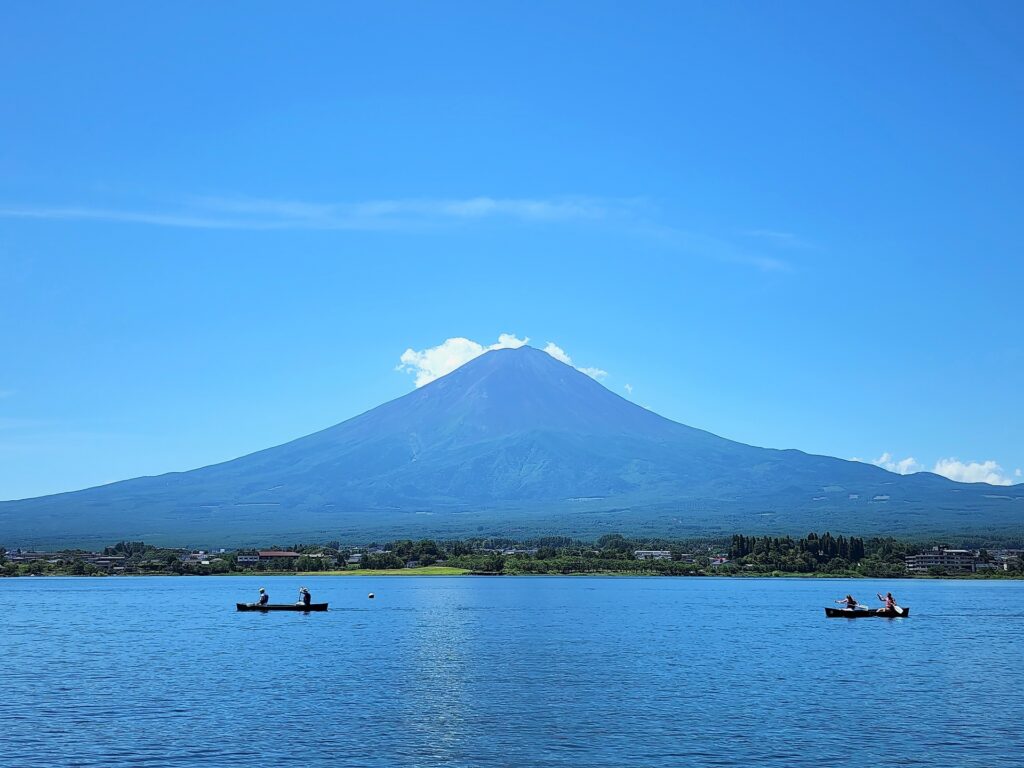 夏の富士山